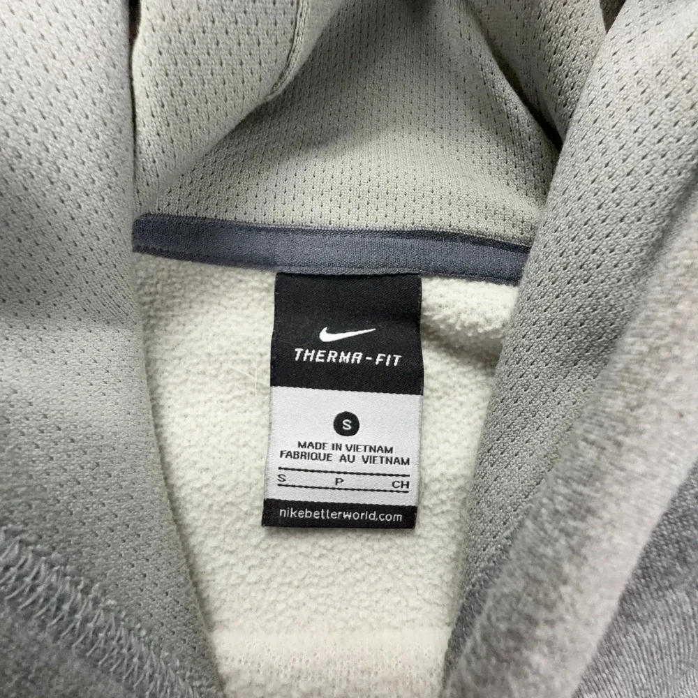 Nike Kansas City Royals World Series Hoodie Gray Therma-FIT Mens Small‎